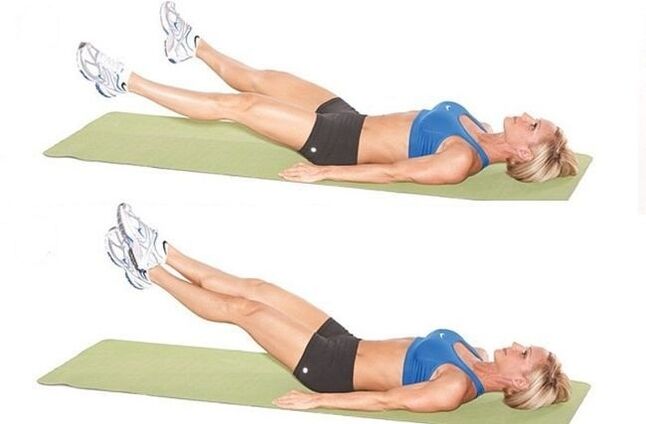 Ciseaux d'exercice pour exercer les muscles abdominaux du bas-ventre. 